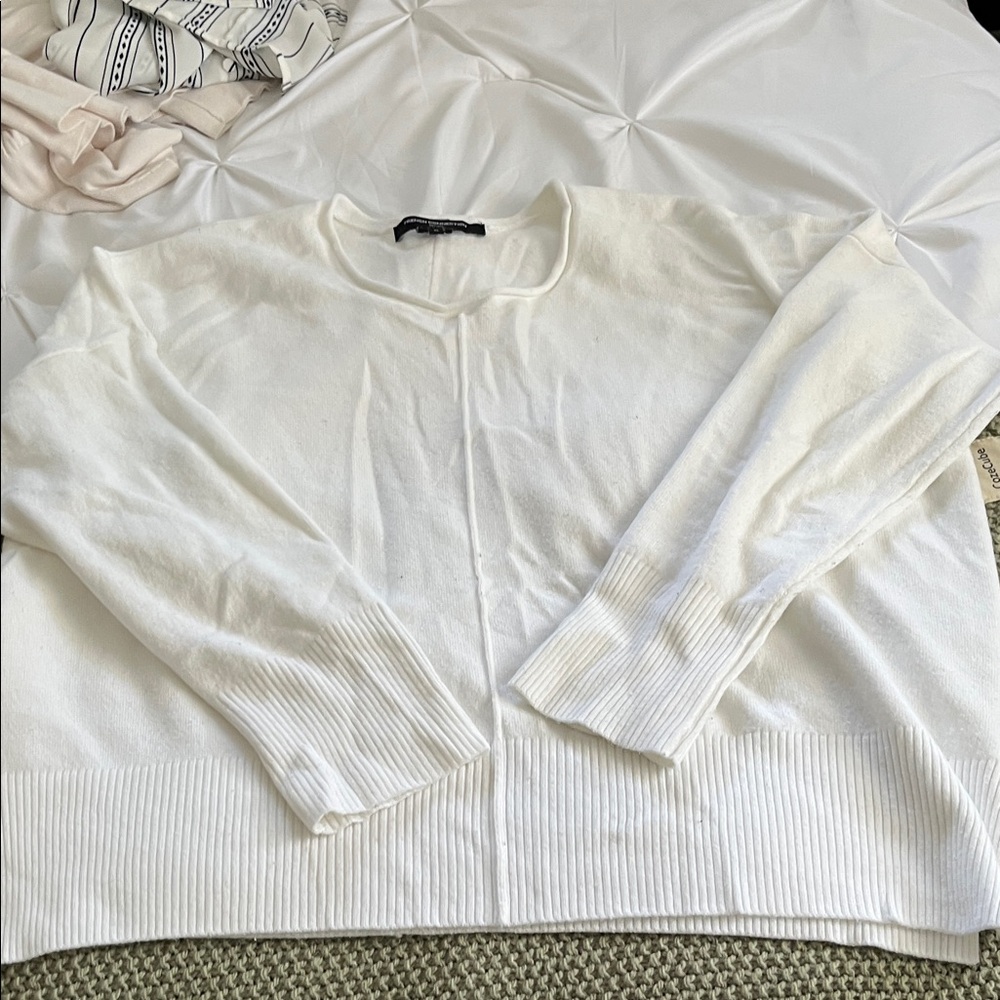 French Connection White Women's Cardigan